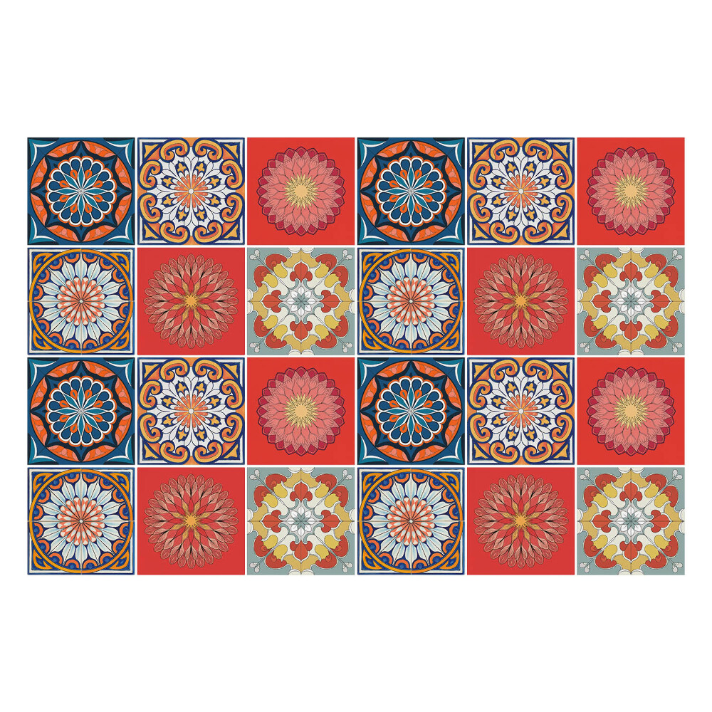 Nálepka na dlaždice Marocké mandaly