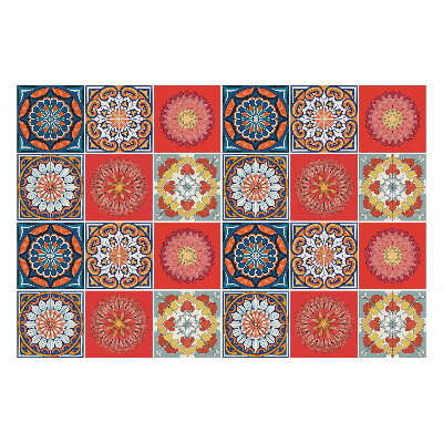 Nálepka na dlaždice Marocké mandaly