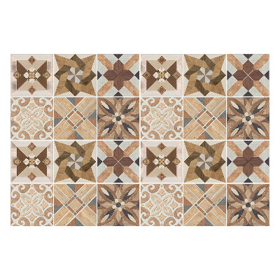 Nálepka na dlaždice Dřevěný design