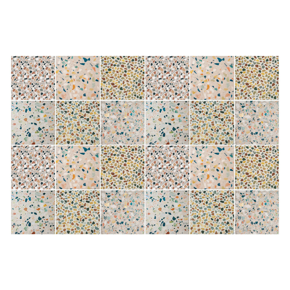 Nálepka na dlaždice Přírodní kameny a tvary