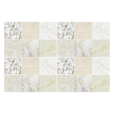 Samolepka na dlaždice Elegantní mramorová mozaika