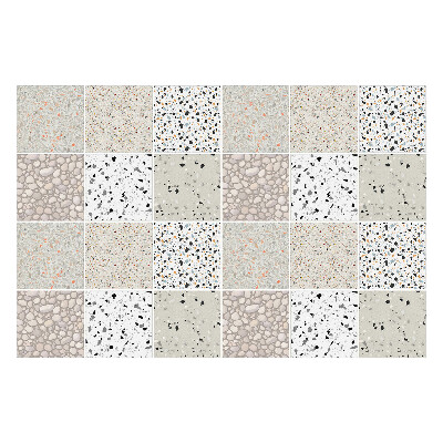 Nálepka na dlaždice Mozaika kamenných textur