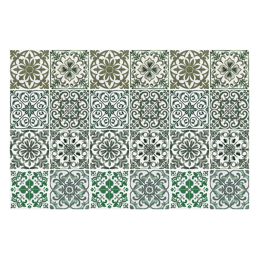 Samolepka na dlaždice Květinové motivy v aranžmá