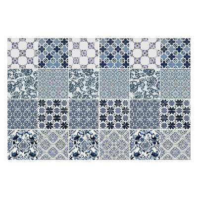 Samolepka na dlaždice Elegantní květinové motivy