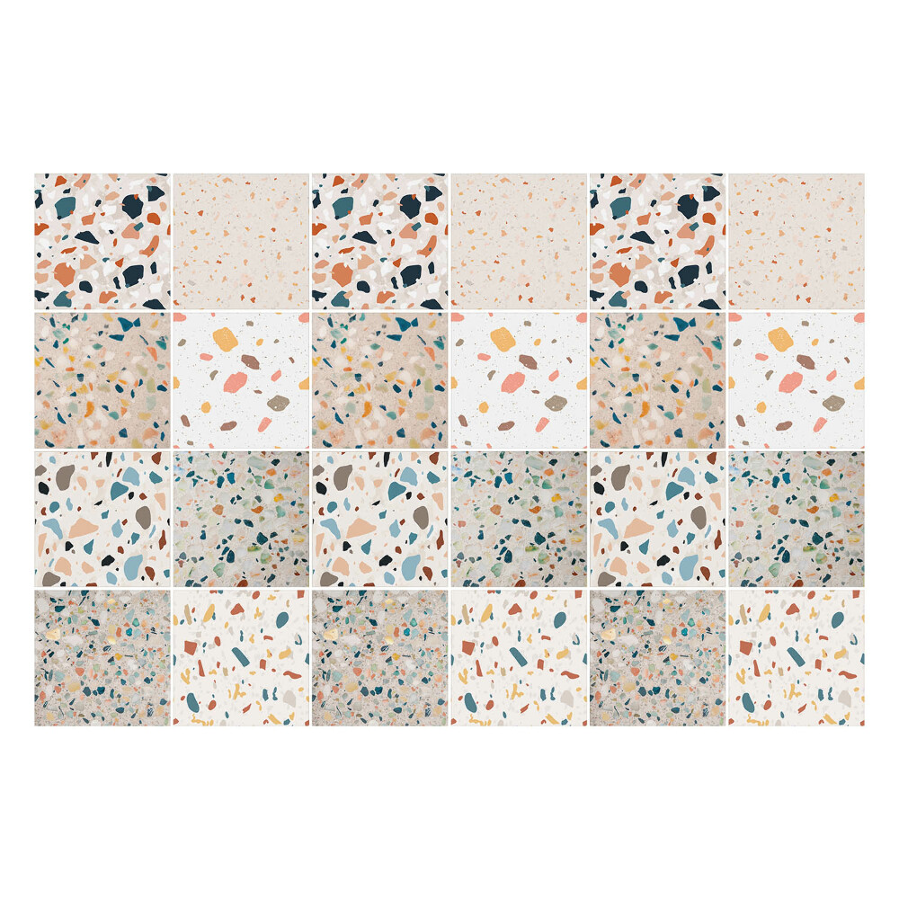 Nálepka na dlaždice Různé kameninové dlaždice