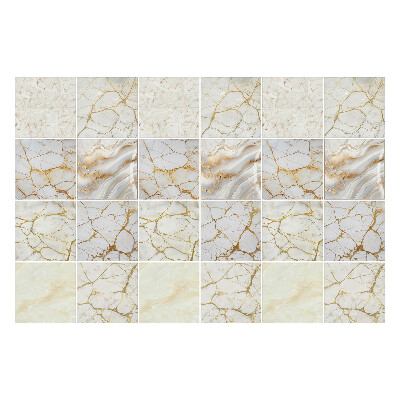 Samolepka na dlaždice Elegantní mramorové motivy