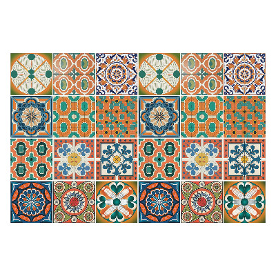 Nálepka na dlaždice Orientální kompozice