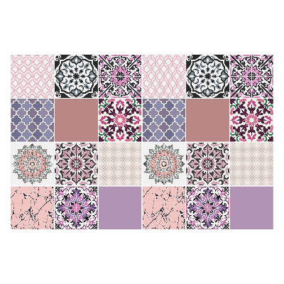 Samolepka na dlaždice Pastelové kompozice