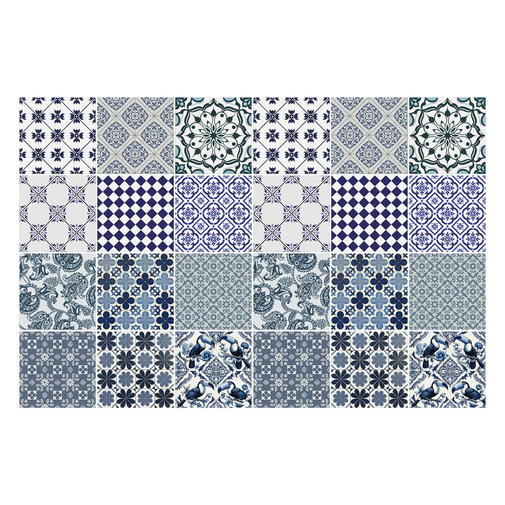 Nálepka na dlaždice Sbírka klasických motivů