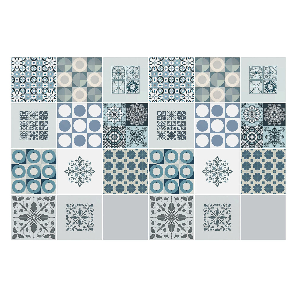 Samolepka na dlaždice Geometrie a ornamentika