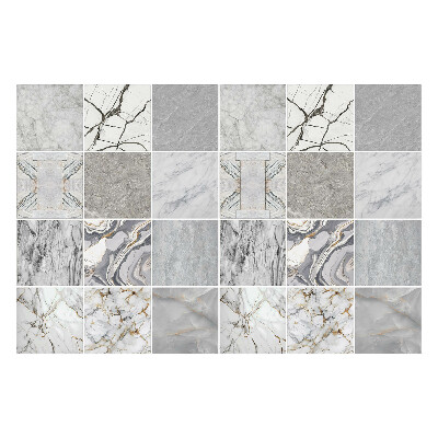Nálepka na dlaždice Elegantní mramorové motivy