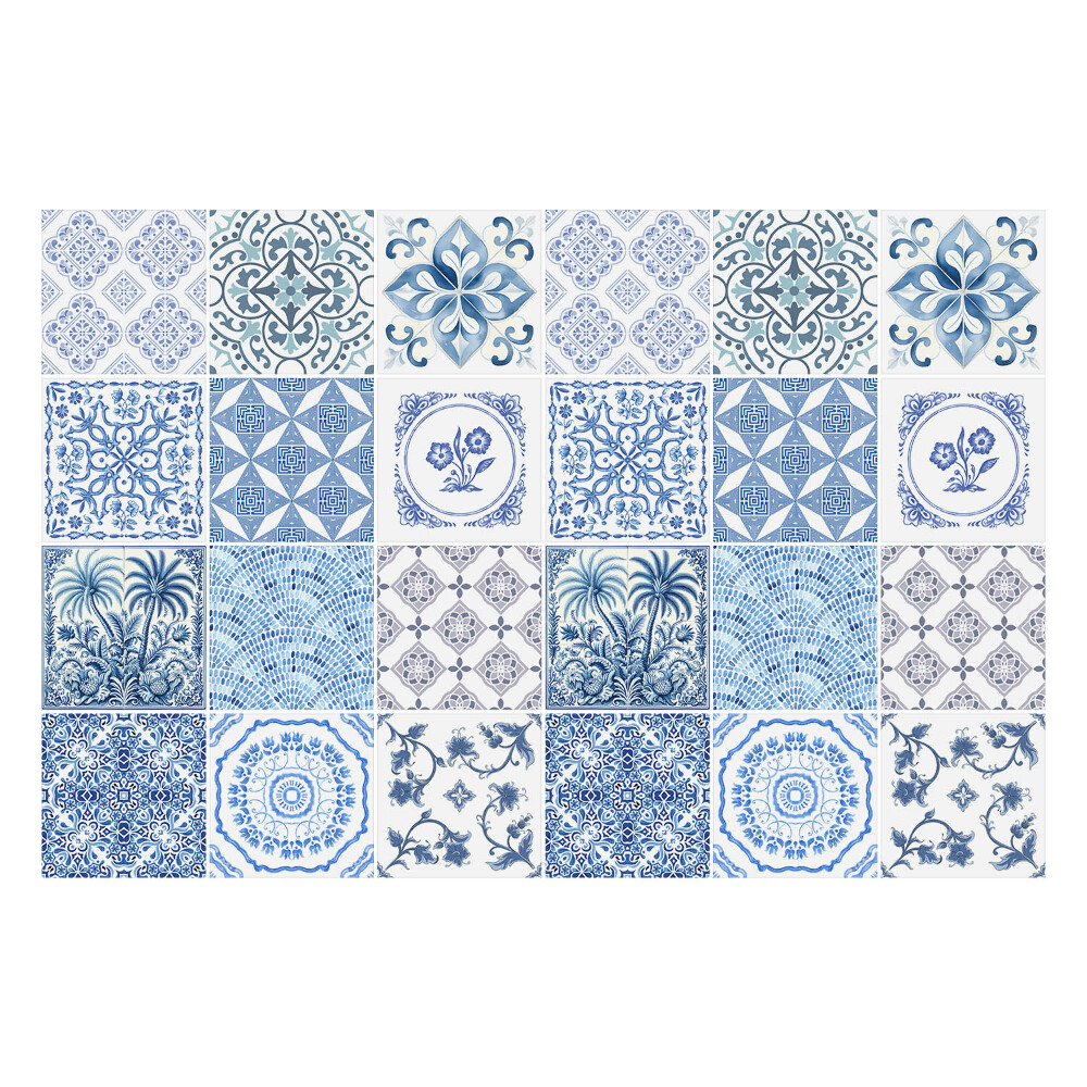 Samolepka na dlaždice Motiv keramických dlaždic