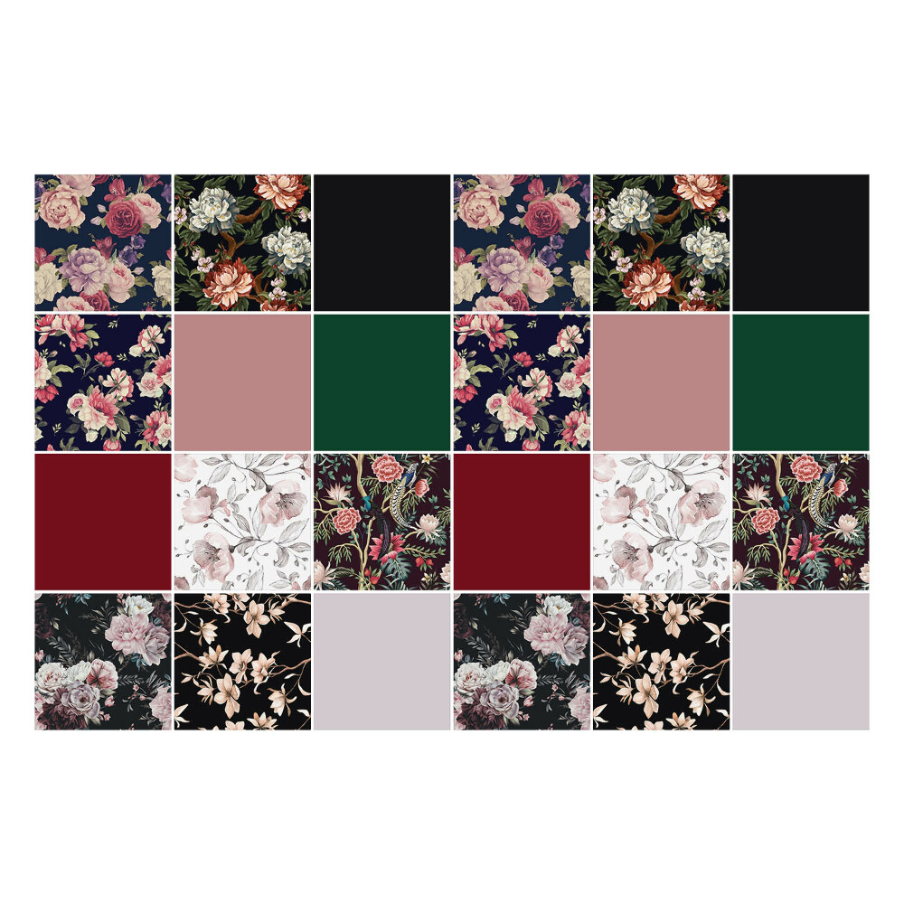 Nálepka na dlaždice Květinové kompozice