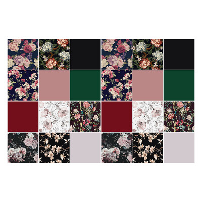 Nálepka na dlaždice Květinové kompozice