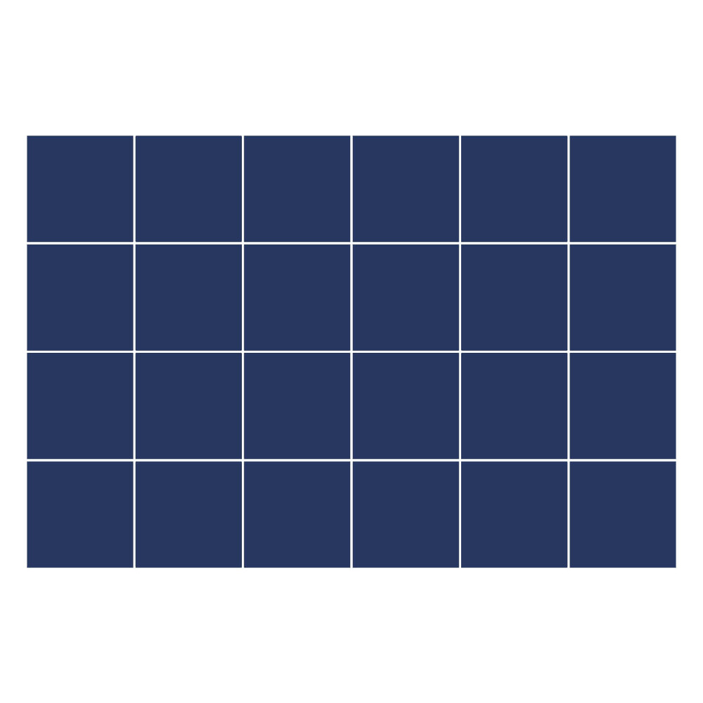 Samolepka na dlaždice Barva Tmavě modrá