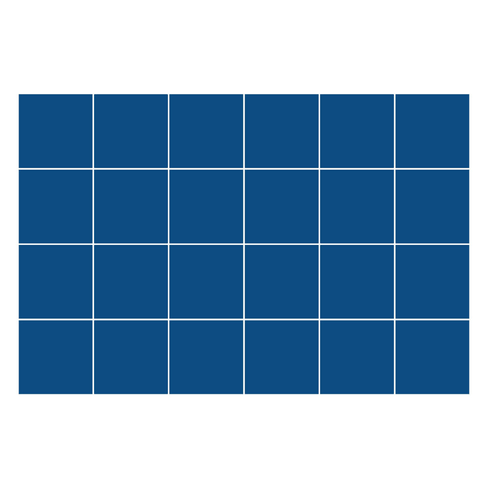 Nálepka na dlaždice Barva Modrá