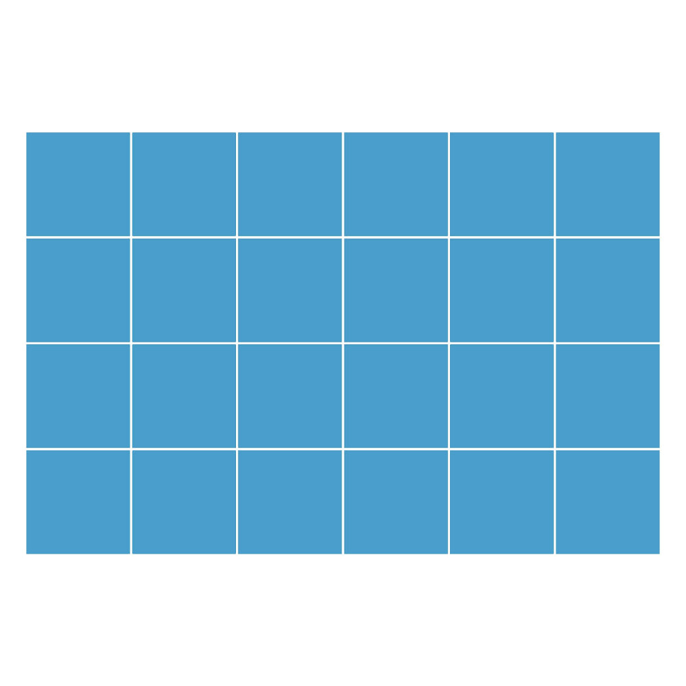 Samolepka na dlaždice Barva Modrá