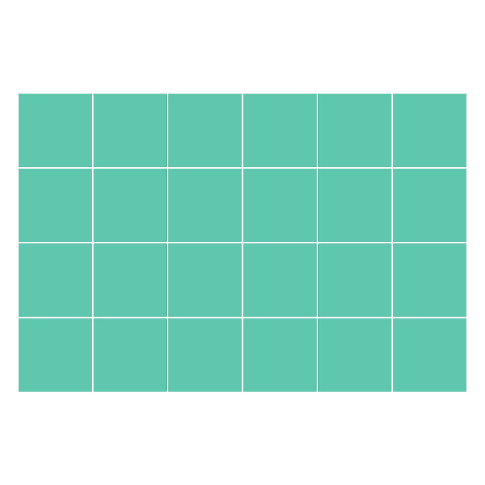 Samolepka na dlaždice Mátová barva