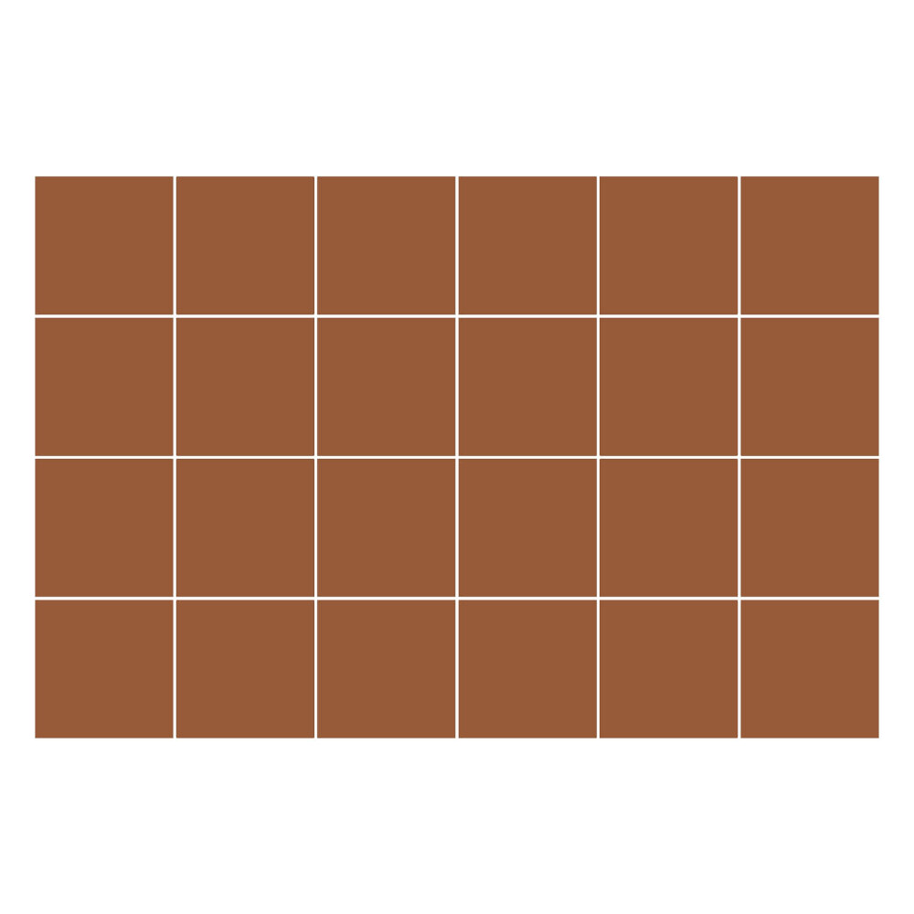 Nálepka na dlaždice Barva Hnědá