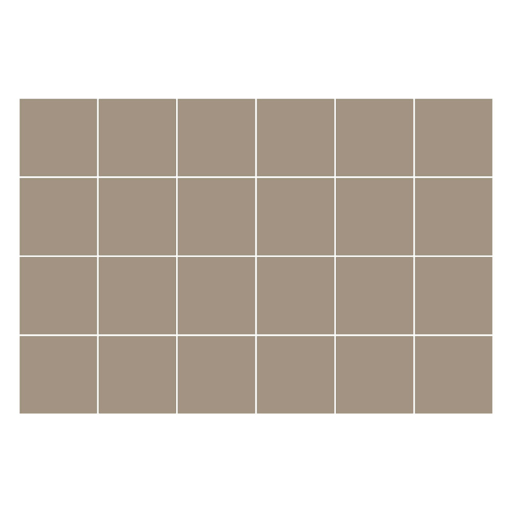 Nálepka na dlaždice Barva Hnědá