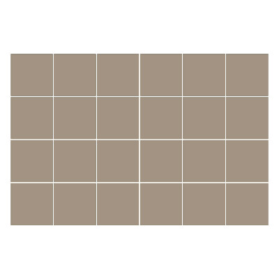 Nálepka na dlaždice Barva Hnědá