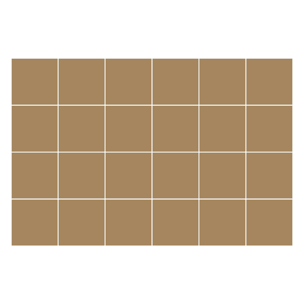 Nálepka na dlaždice Barva: Tmavě žlutá