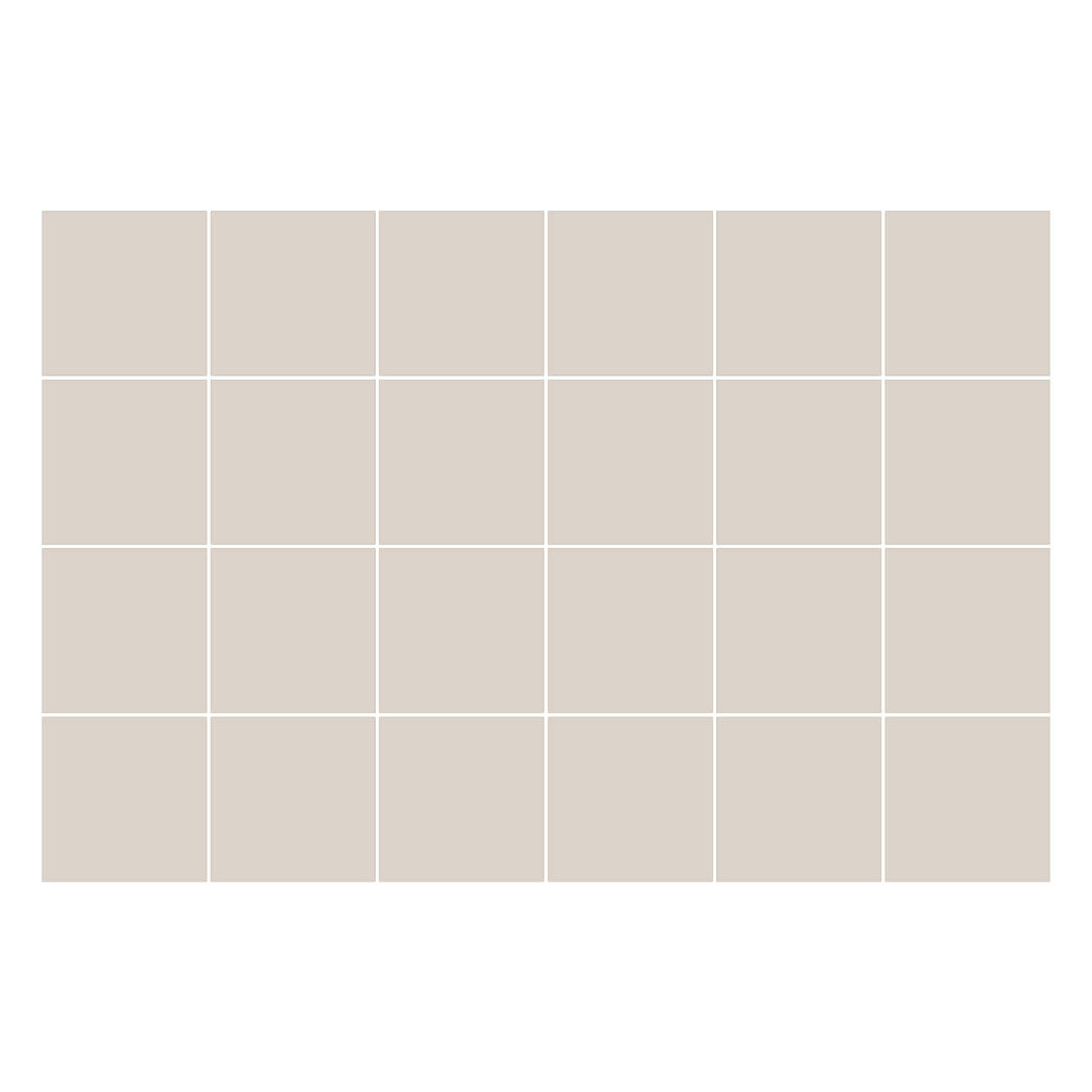 Nálepka na dlaždice Barva Světle béžová
