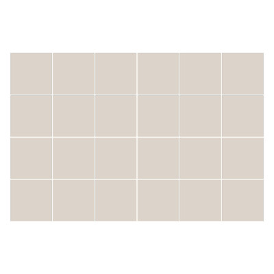 Nálepka na dlaždice Barva Světle béžová