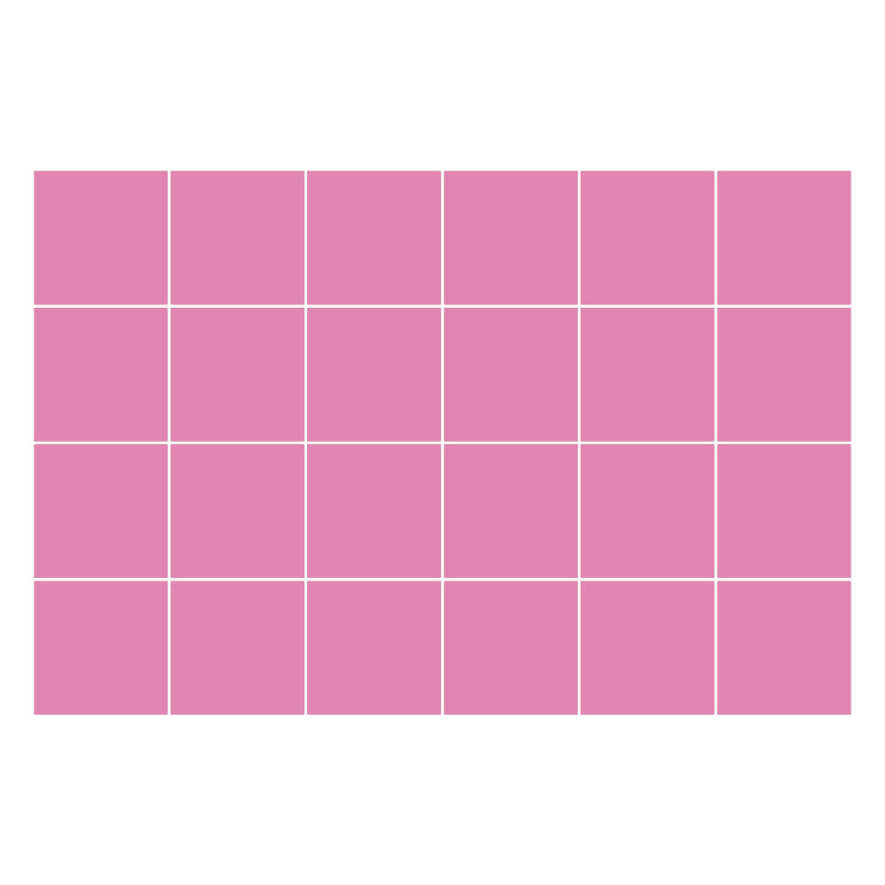 Nálepka na dlaždice Pastelově růžová barva