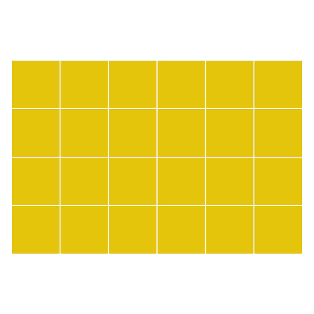 Nálepka na dlaždice Barva žlutá