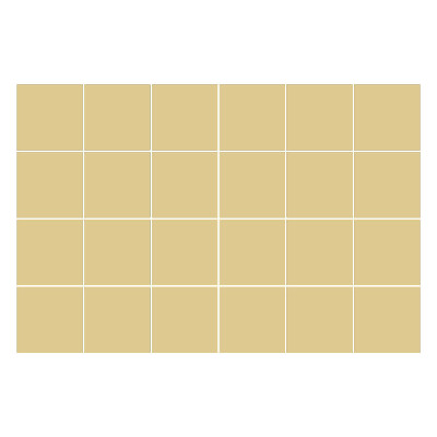 Nálepka na dlaždice Pastelově žlutá barva