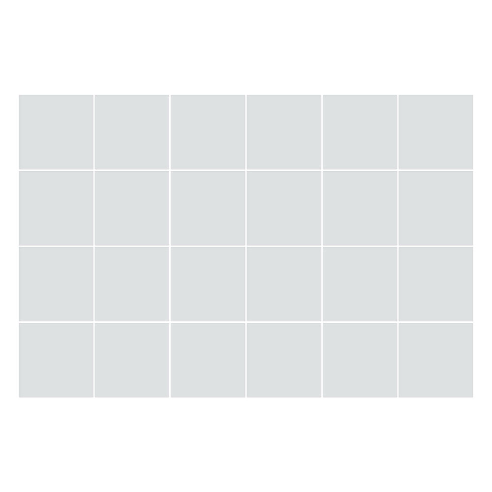 Nálepka na dlaždice Barva bílá