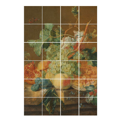 Nálepka na dlaždice Zátiší s ovocem