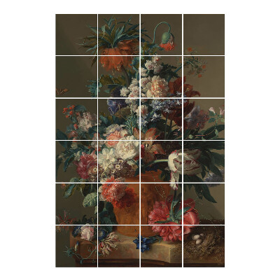 Nálepka na dlaždice Květinové aranžmá ve váze