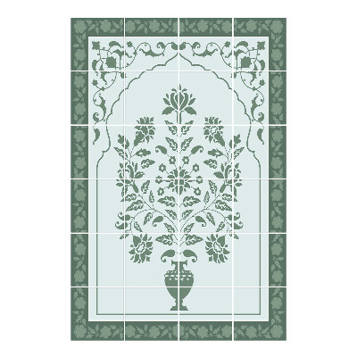 Nálepka na dlaždice Květinový motiv ve váze