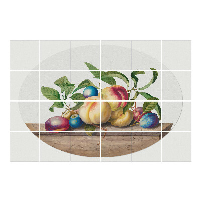 Nálepka na dlaždice Ovoce na stole