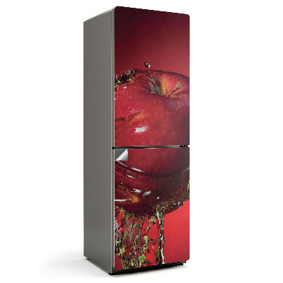 Fólie na lednici Motiv jablka ve vodní scenérii