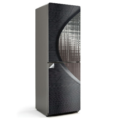 Samolepicí tapeta na lednici Vlny v abstraktní podobě