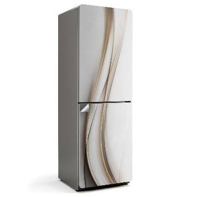 Tapeta na lednici Abstraktní čáry ve vlnách