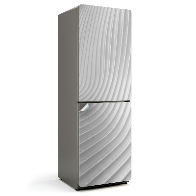 Fólie na lednici Vlny v jednoduché verzi