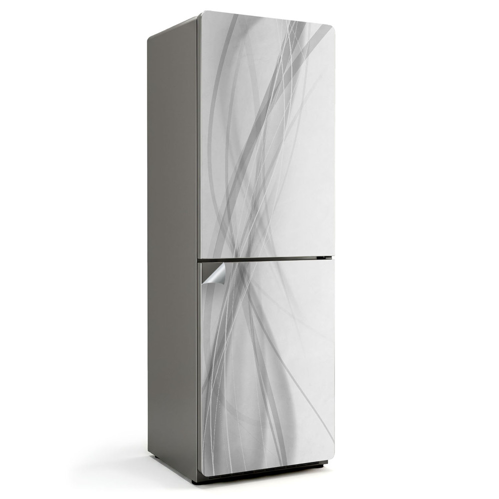 Samolepicí tapeta na lednici Vlny v abstraktní podobě