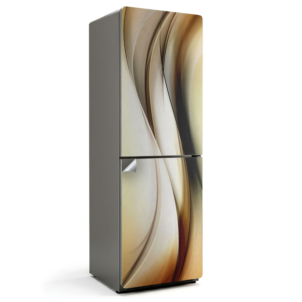 Tapeta na lednici Abstraktní vlnitý vzor