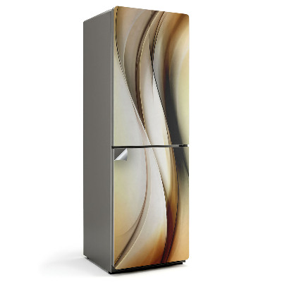 Tapeta na lednici Abstraktní vlnitý vzor