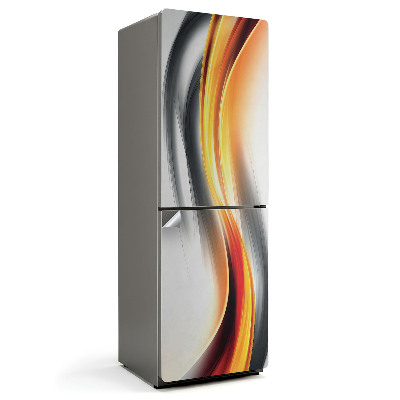 Samolepicí tapeta na lednici Pohybující se vlnové vzory