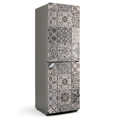 Fólie na lednici Mozaikové inspirace v geometrických tvarech