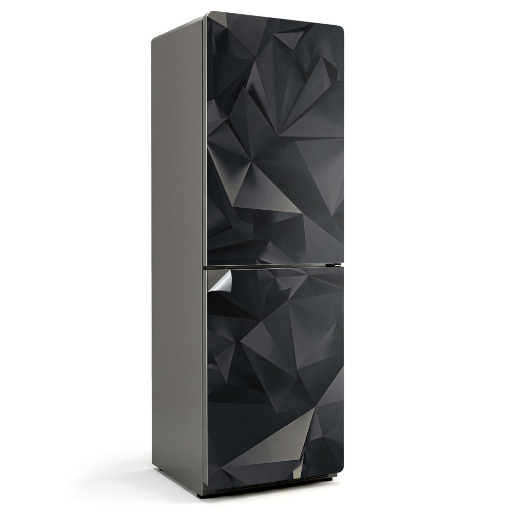 Samolepicí tapeta na lednici Geometrický vzor trojúhelníků