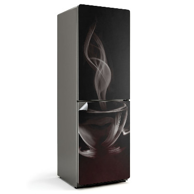 Fólie na lednici Stoupající kávová pára