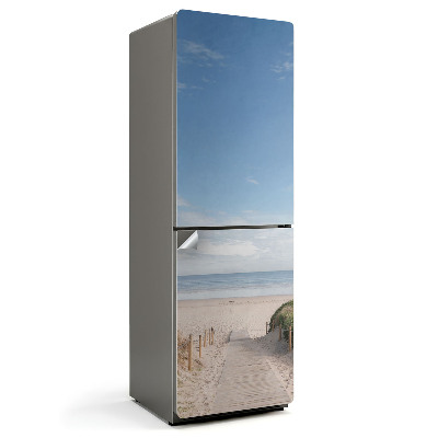 Tapeta na lednici Cesta k pobřeží