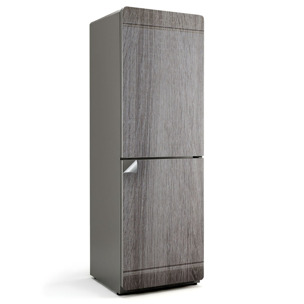 Samolenicí tapeta na lednici Dřevěný motiv v přírodním stylu