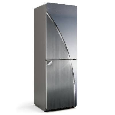 Fólie na lednici Moderní kovový motiv